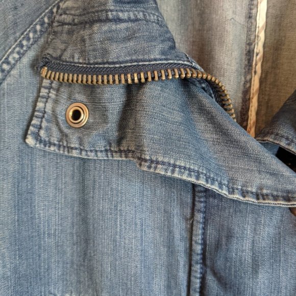 NWOT My Anorak Chambray Jacket from Evereve - Picture 6 of 13